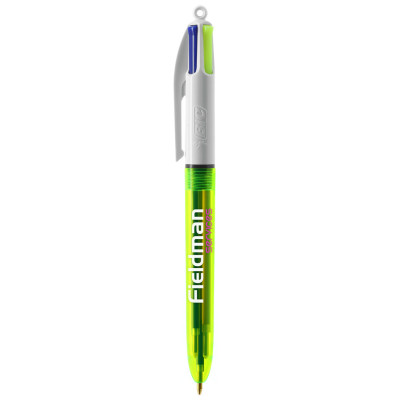 BIC® 4 Colours Fluo esferográfica